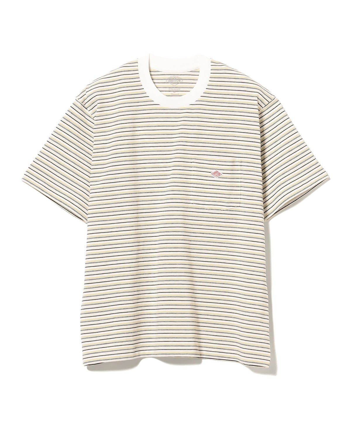 Ray BEAMS（レイ ビームス）DANTON / ストライプ ポケット Tシャツ（T