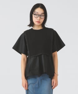 ケーブル ジャカード キリカエ プルオーバー