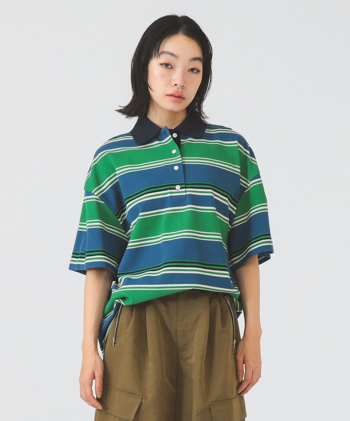 Ray BEAMS（レイ ビームス）【6/25値下げ】マルチ ボーダー ビッグ