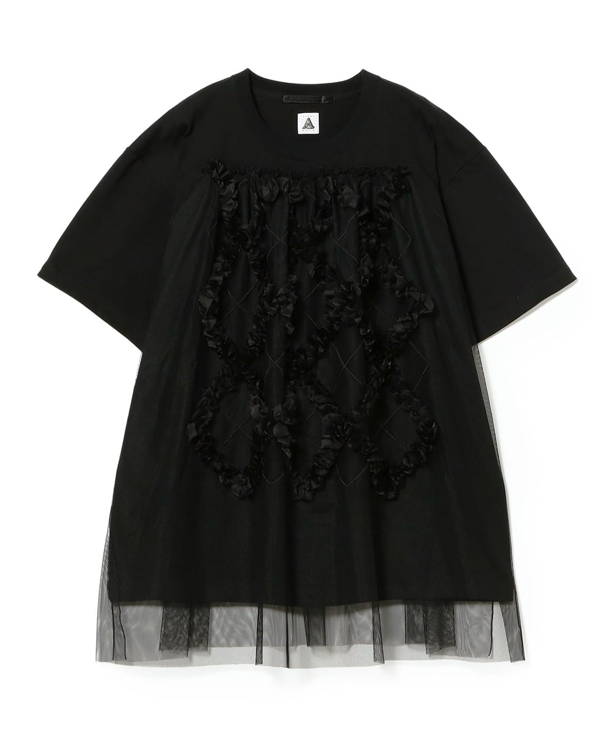 Ray BEAMS（レイ ビームス）【別注】Yuumi ARIA / Tulle Tee（Tシャツ