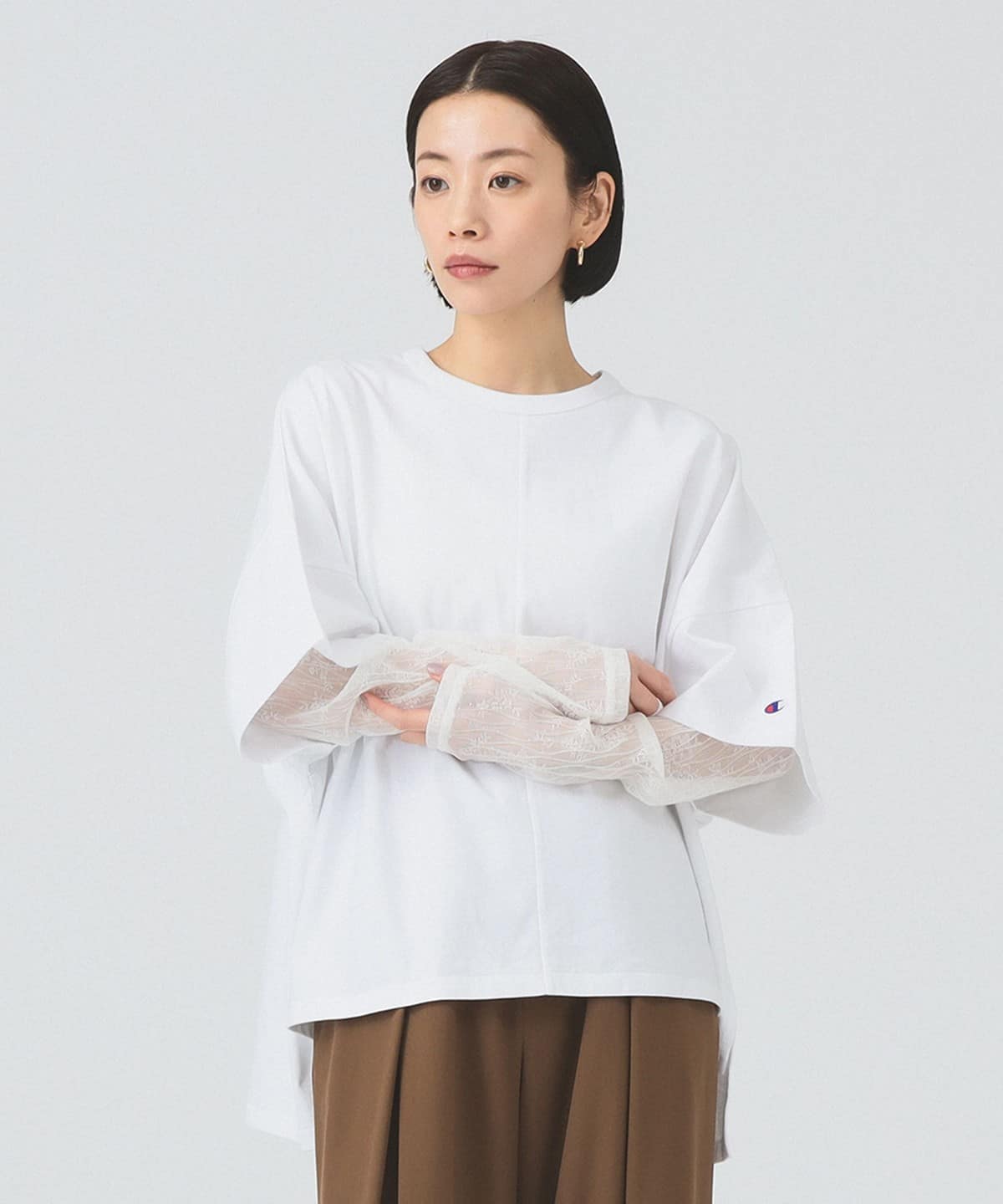 Ray BEAMS（レイ ビームス）【別注】Champion / Short Sleeve T-Shirt