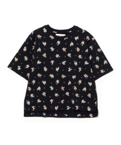 MUVEIL / ティーカップ プリント Tシャツ