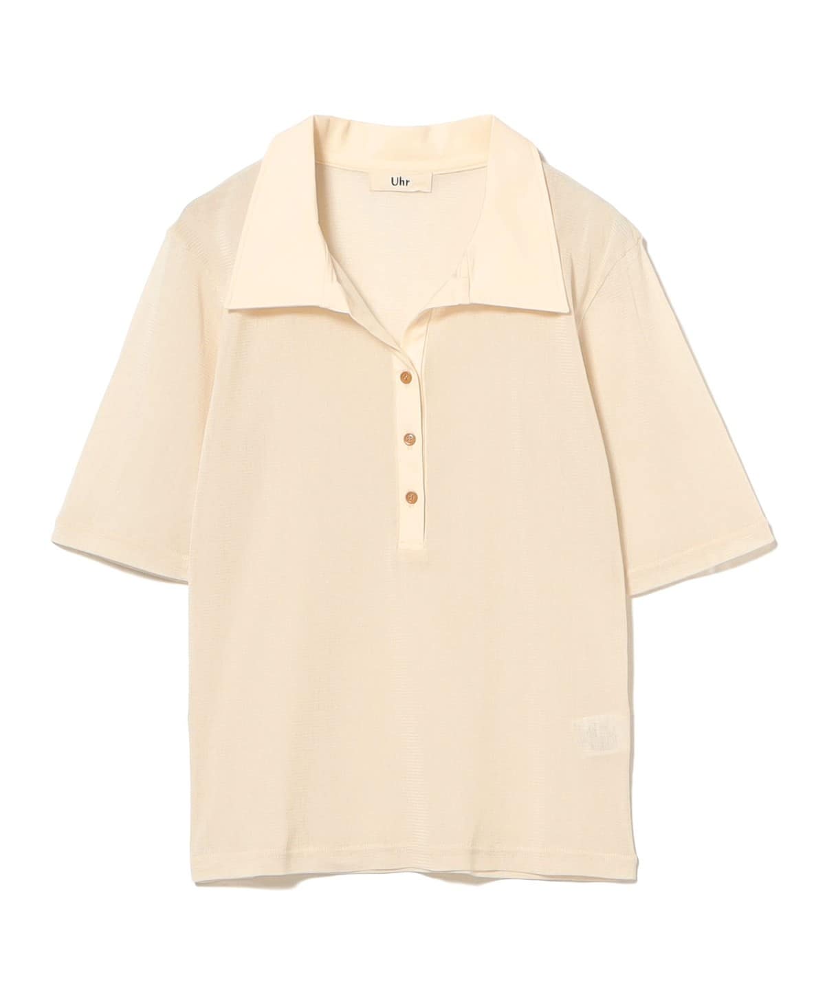 Ray BEAMS（レイ ビームス）Uhr / Sheer Tulle Polo（シャツ・ブラウス 