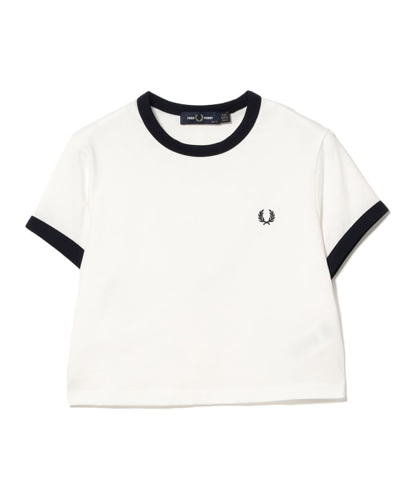 FRED PERRY / 短款圆领T恤