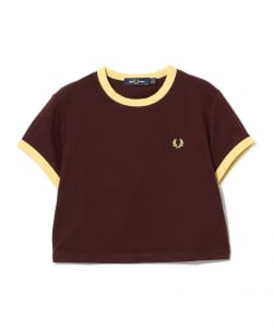 【ポップアップ開催中】FRED PERRY / クロップド リンガー Tシャツ