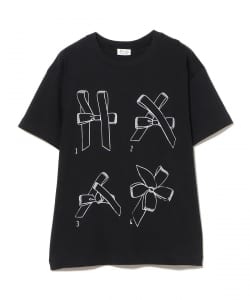 RHODOLIRION / Printed Making a bow with Ribbon Tee