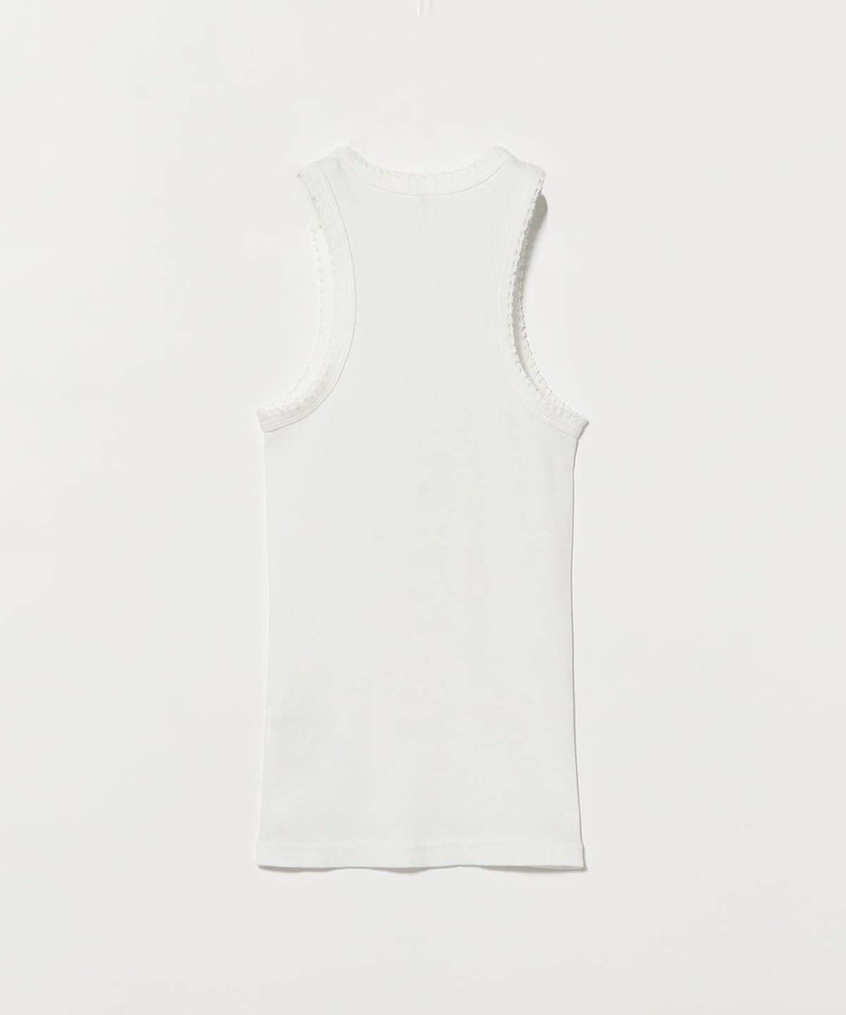 Ray BEAMS（レイ ビームス）babaco / Cotton/Silk Ribbed Tank Top w