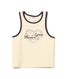 PISCESS / Aqua Heart Sleeveless Top