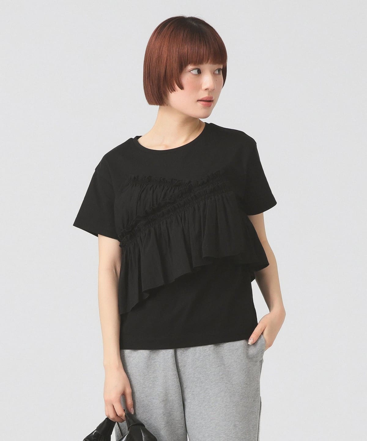 Ray Beams クロシェ フリル Tシャツ トップス 新作Tシャツをご紹介｜ビームス 鹿児島｜BEAMS