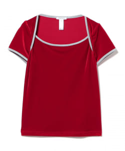 SIMONE WILD / VELVET TUMBLE TEE