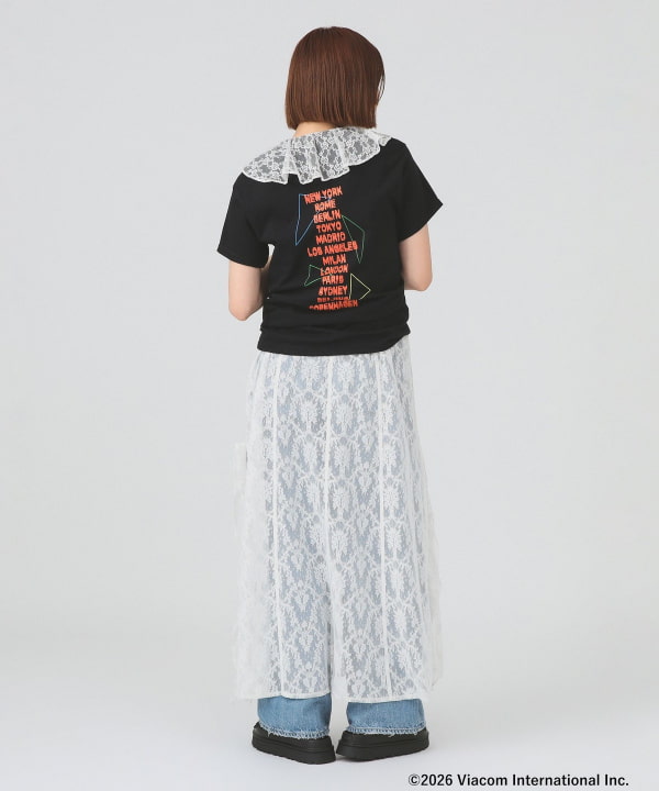 FACETASM × Ray BEAMS 　 別注 Ribbon Tシャツ　黒 T-shirt Collection~｜レイ ビームス 新宿｜BEAMS