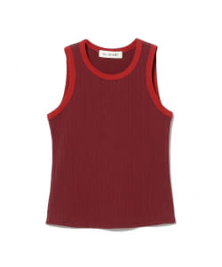 リブ リンガー タンクトップ