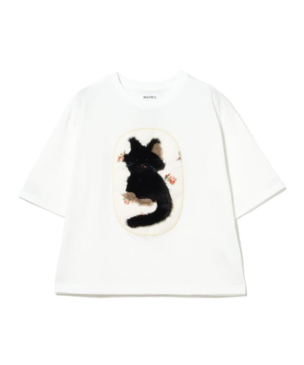 MUVEIL / メインクーン キャット Tシャツ