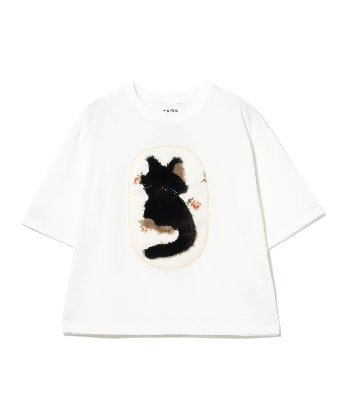 Ray BEAMS（レイ ビームス）MUVEIL / メインクーン キャット Tシャツ