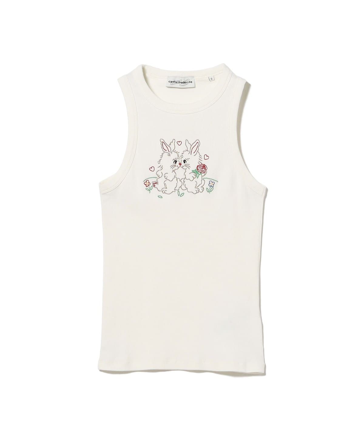 Carne Bollente タンクトップ Ray BEAMS（レイ ビームス）【別注】Carne Bollente / Rabbit Tank Top