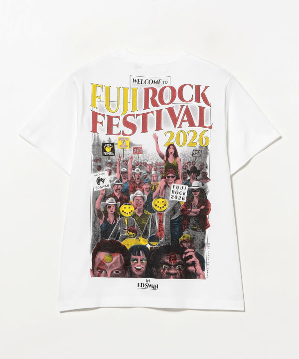 <女性> FUJI ROCK FESTIVAL '26 / 玉木雄一郎 / 富士摇滚 EDSWAN T恤