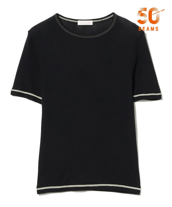 【別注】cooomy. / 配色 ステッチ Tシャツ