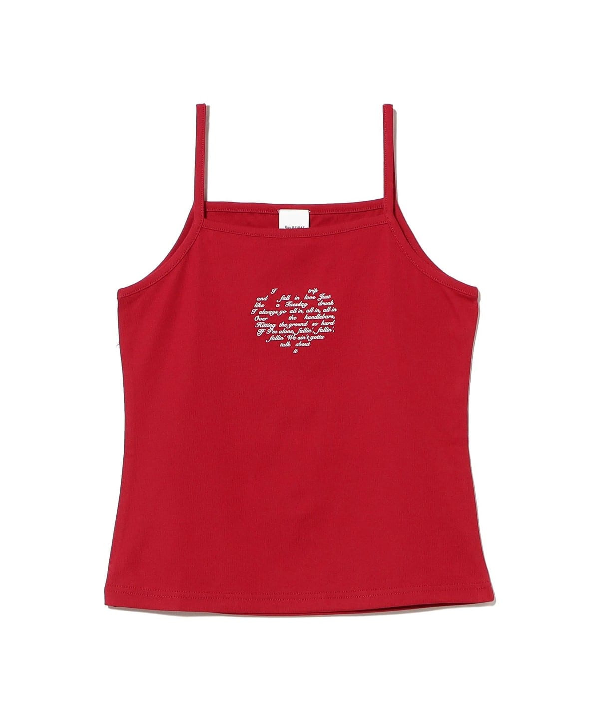 JENNIE×Ray BEAMS キャミソール BEAMS SELECTION for WOMEN（ビームス セレクション for ウィメン