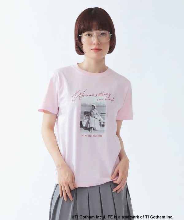 【別注】GOOD ROCK SPEED / Photo Tシャツ BEAMS STAFF：H164　Size：ONE SIZE