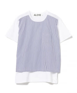 ALOYE / ストライプ Tシャツ