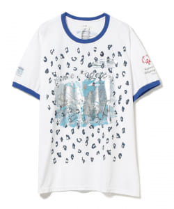 ○BEAMS COUTURE / レオパード刺繍 Tシャツ