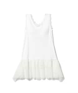 ○BEAMS COUTURE / レースフリルのタンクブラ