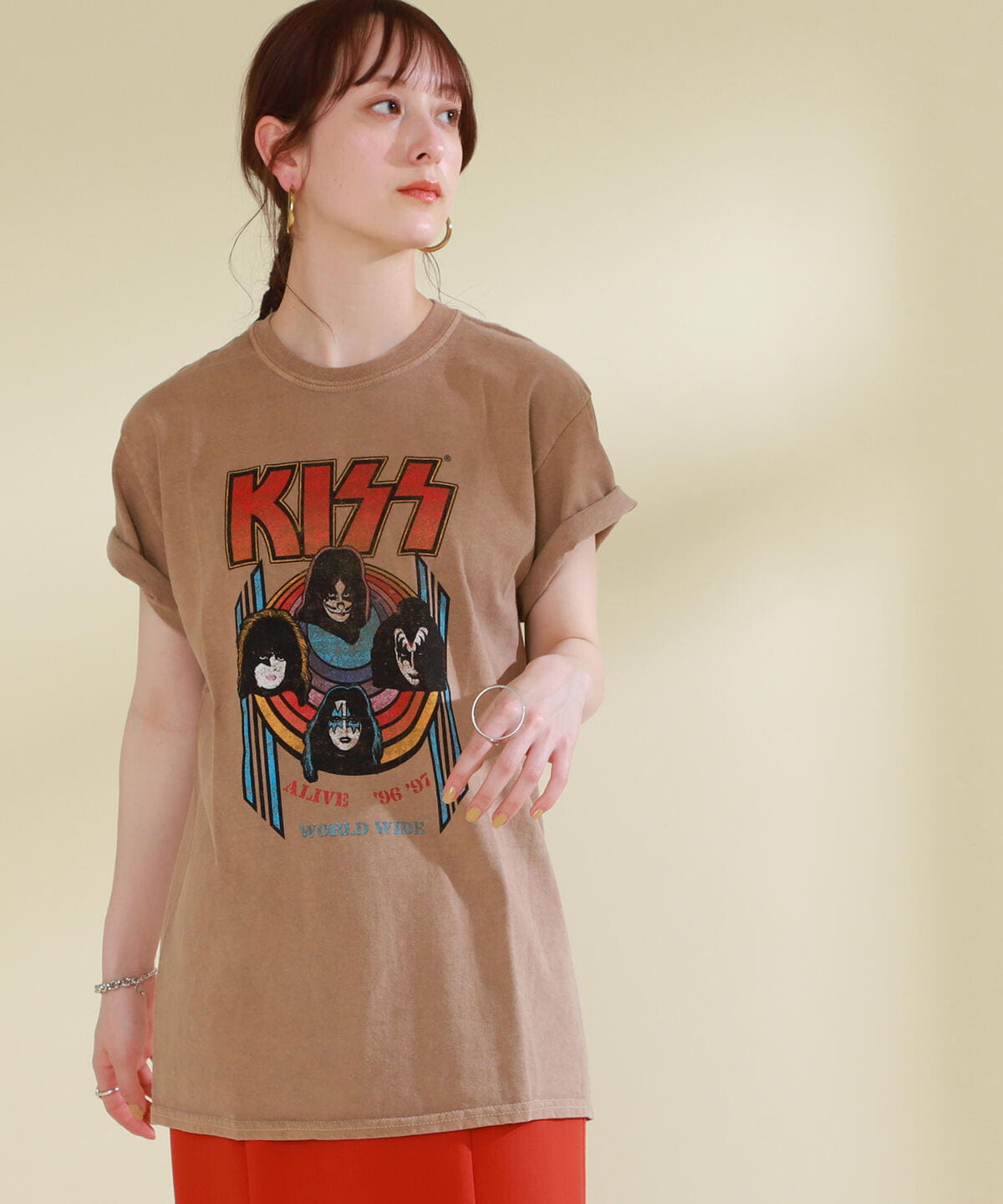 Ray Beams レイ ビームス Good Rock Speed Kiss Rock Tシャツ Tシャツ カットソー Tシャツ 通販 Beams