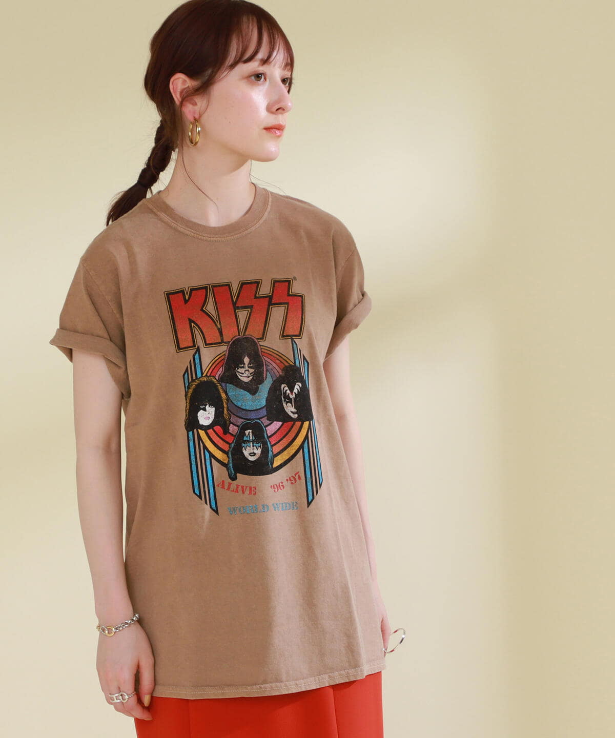 Ray Beams レイ ビームス Good Rock Speed Kiss Rock Tシャツ Tシャツ カットソー Tシャツ 通販 Beams