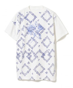 ○BEAMS COUTURE / ハンドプリント 刺繍 Tシャツ⑦