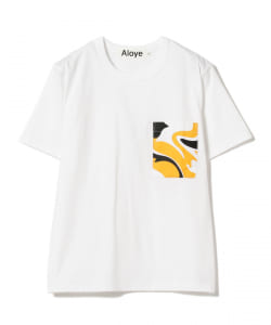 ALOYE / Geometic Pattern ショートスリーブ Tシャツ