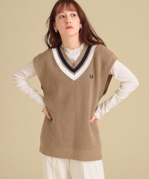 Ray BEAMS(レイ ビームス)FRED PERRY × Ray BEAMS / 別注 チルデン ...