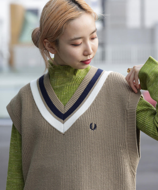 値引き FRED PERRY ベスト メンズ kids-nurie.com