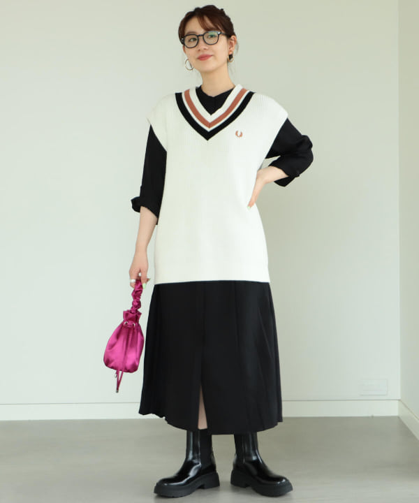 Ray BEAMS(レイ ビームス)FRED PERRY × Ray BEAMS / 別注 チルデン ...