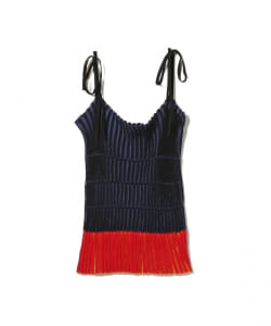 ○babaco / Stripe Ribbed Camisole
