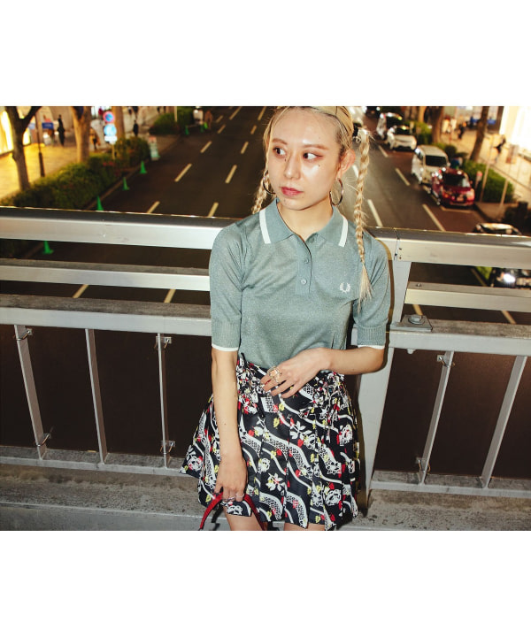 FRED PERRY Ray BEAMS   別注 ノースリーブ ポロシャツ