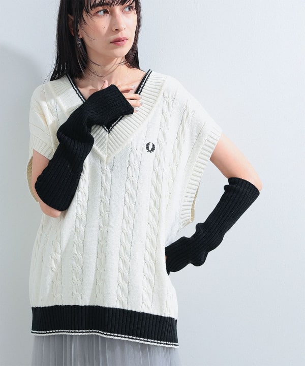 Ray BEAMS（レイ ビームス）FRED PERRY × Ray BEAMS / 別注 ケーブル ...