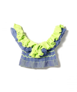 ▲○Nadia Wire / Mini Ruffle Top