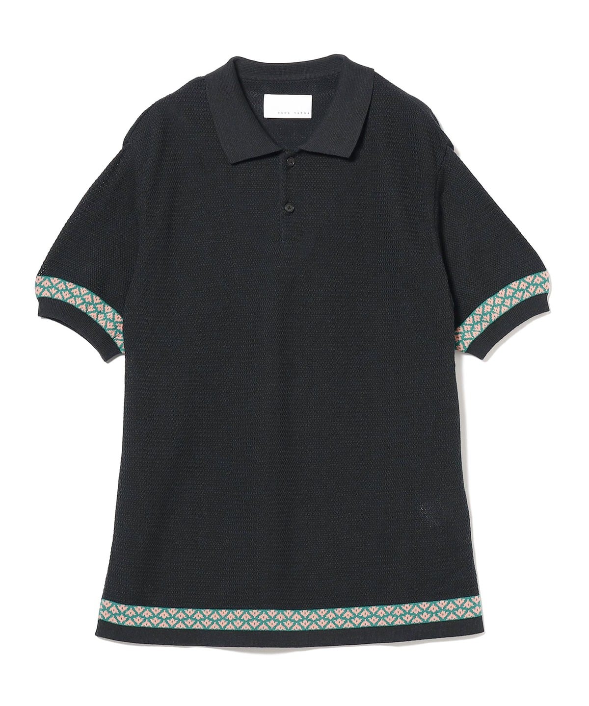 〇sawa takai サワタカイ / Basket Polo shirt シャツ・ブラウス WOMEN BLACK S 〇sawa takai サワタカイ / Basket Polo shirt シャツ・ブラウス WOMEN BLACK S