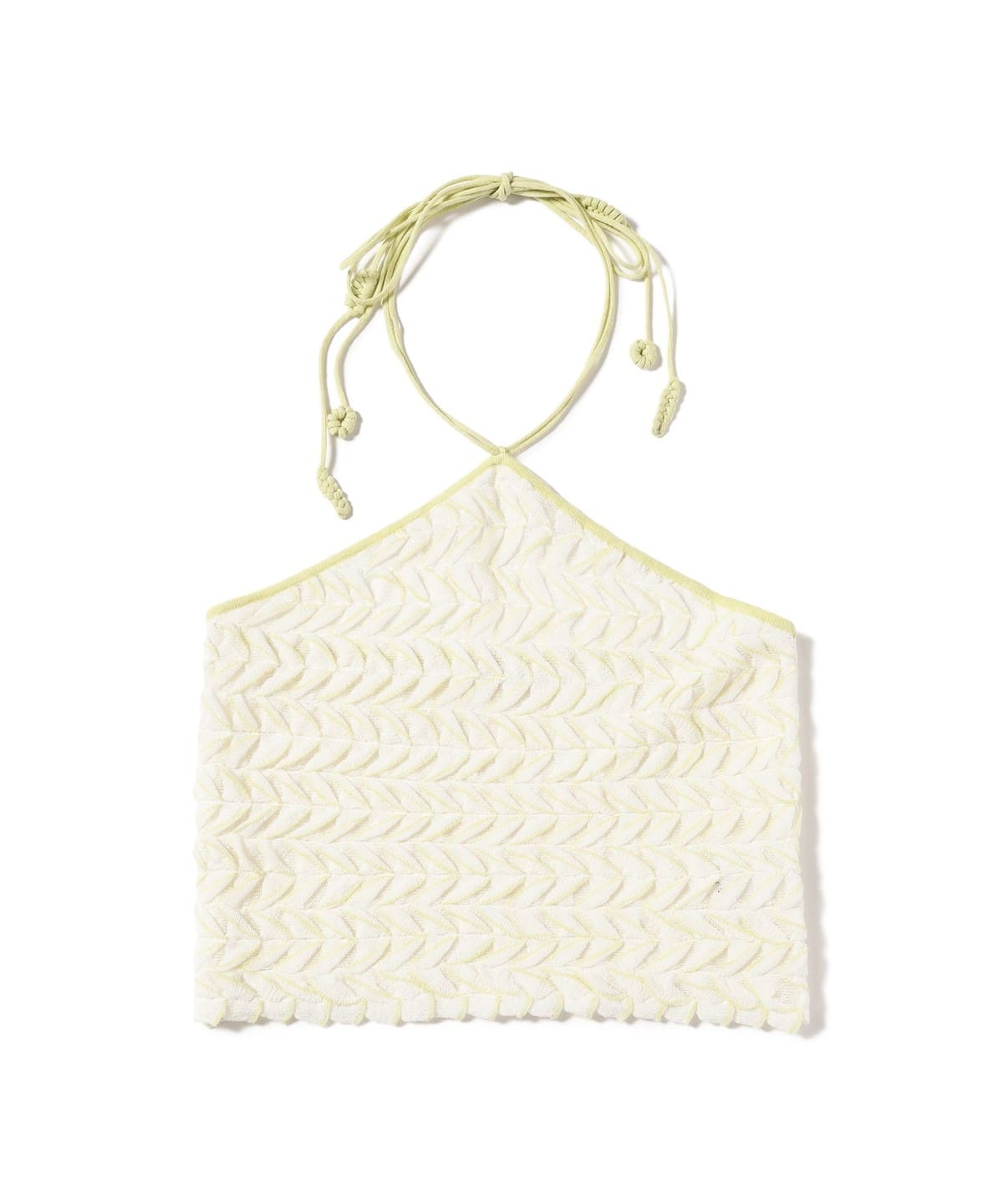 ○OPEN SESAME CLUB / Zig zag Holter Tops トップス WOMEN white ONE SIZE ○OPEN SESAME CLUB / Zig zag Holter Tops トップス WOMEN white ONE SIZE