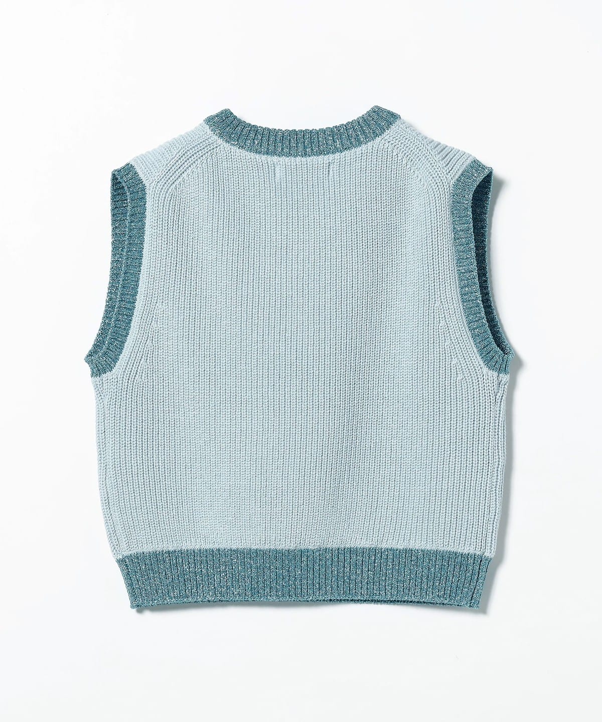 Ray BEAMS（レイ ビームス）○TTT_MSW / Lame Knit Vest（トップス ...