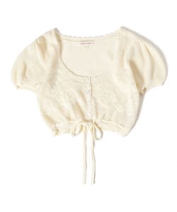 YUHAN WANG / Rose Puff Top