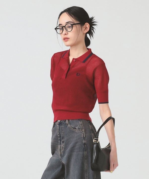 Ray BEAMS（レイ ビームス）【別注】FRED PERRY / RIB KNITTED