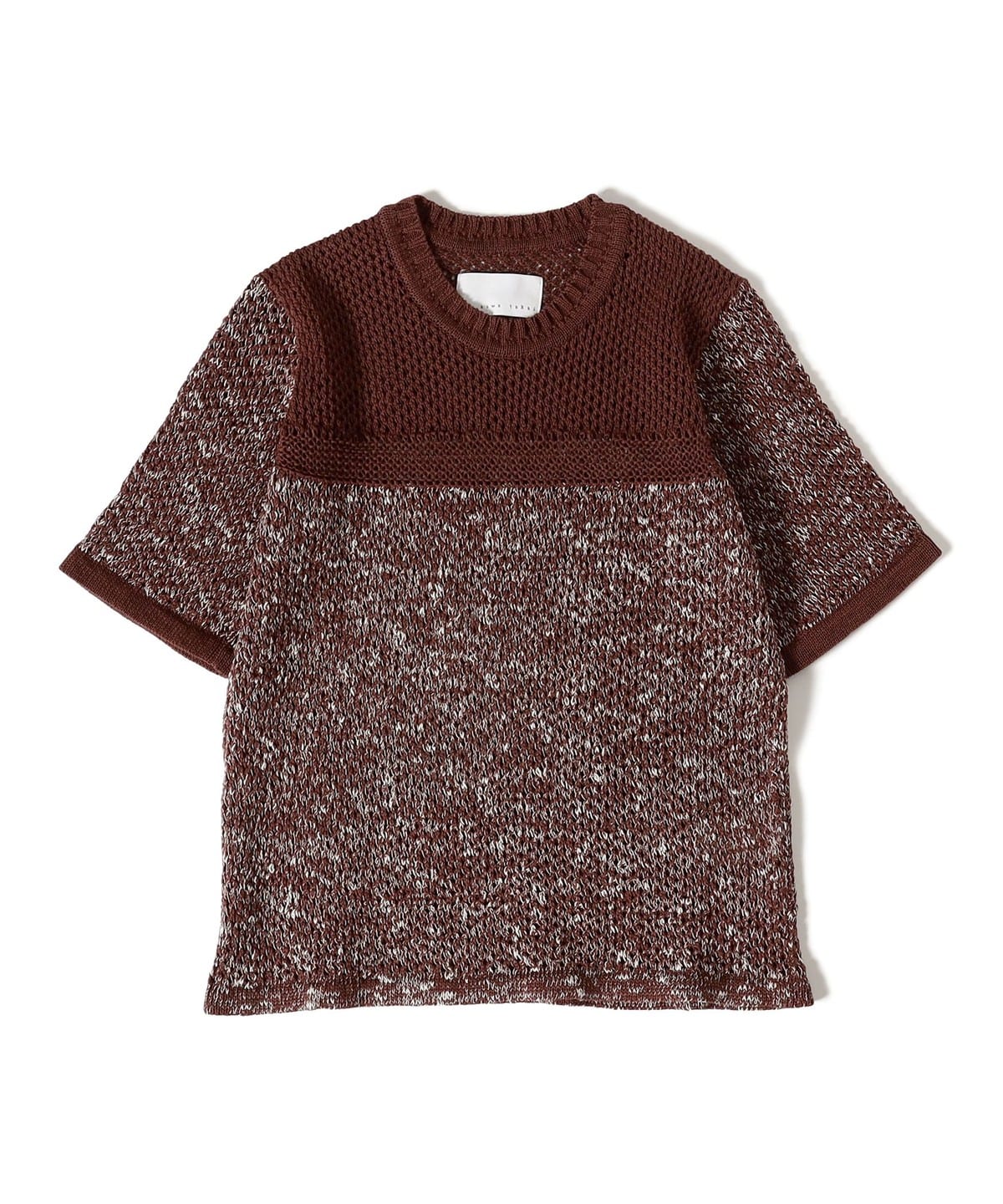 Ray BEAMS（レイ ビームス）sawa takai / MESH KNIT SS PULLOVER