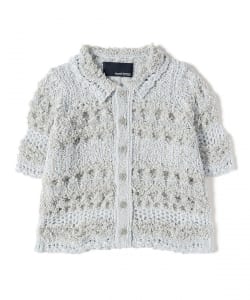 boussole / Crochet Short Sleeve Knit