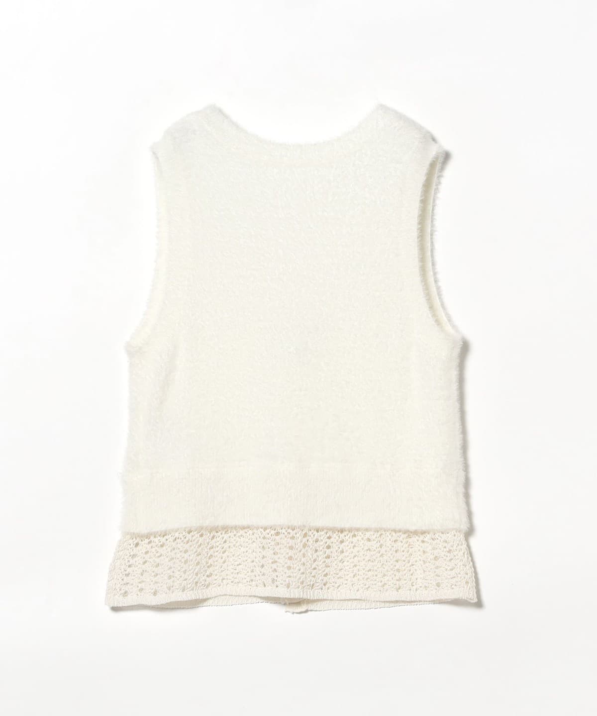 Ray BEAMS シャギーニットベスト Ray BEAMS（レイビームス）の「Ray BEAMS / シャギー ニット ベスト