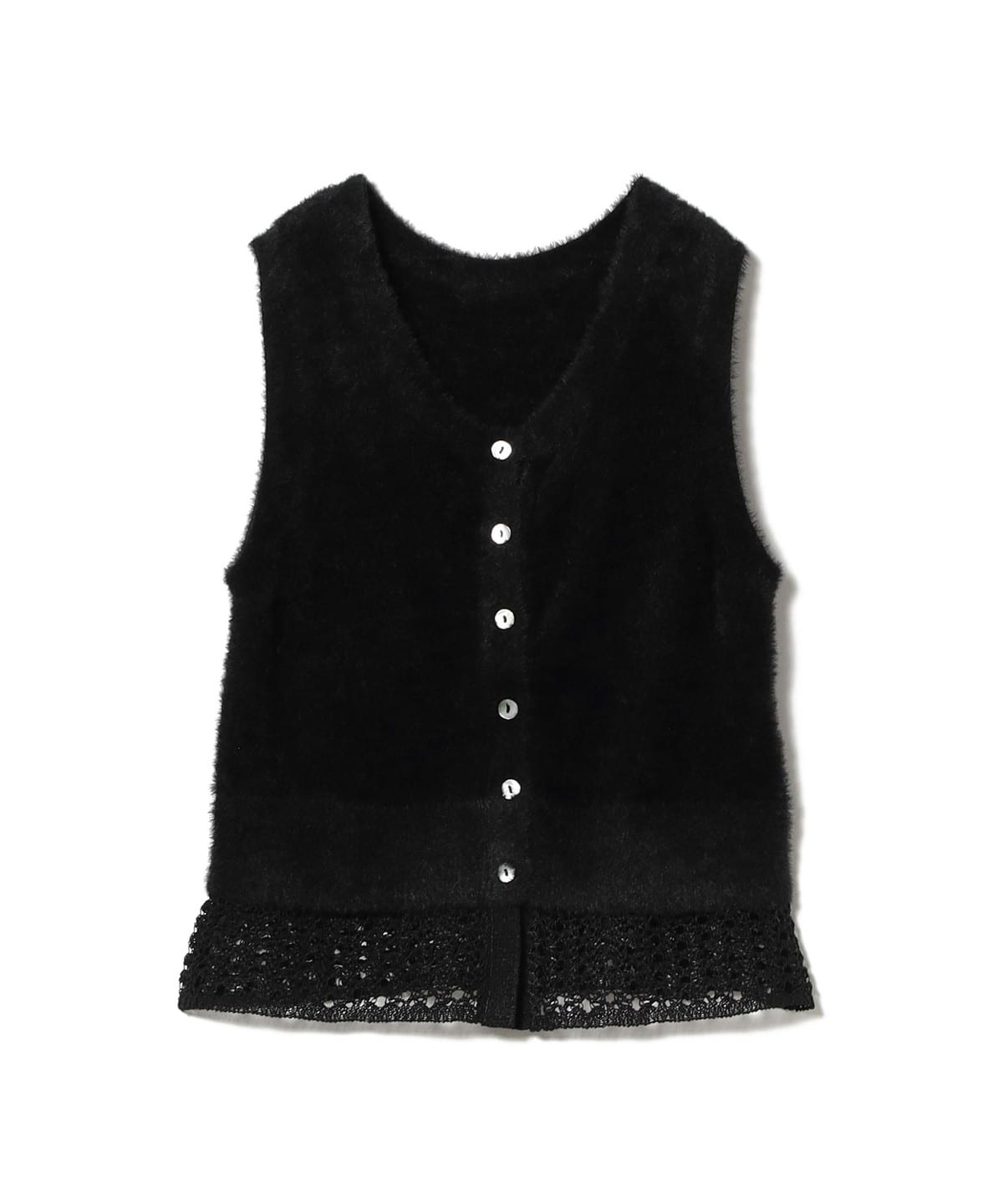 Ray BEAMS シャギーニットベスト Ray BEAMS（レイビームス）の「Ray BEAMS / シャギー ニット ベスト