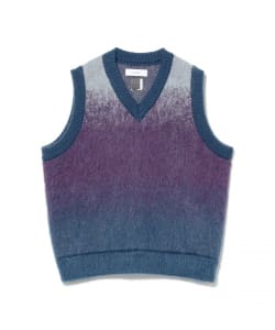 FACETASM / GRADIENT KNIT VEST