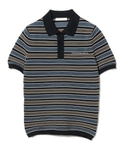 beautiful people / kids multi stripe polo pullover