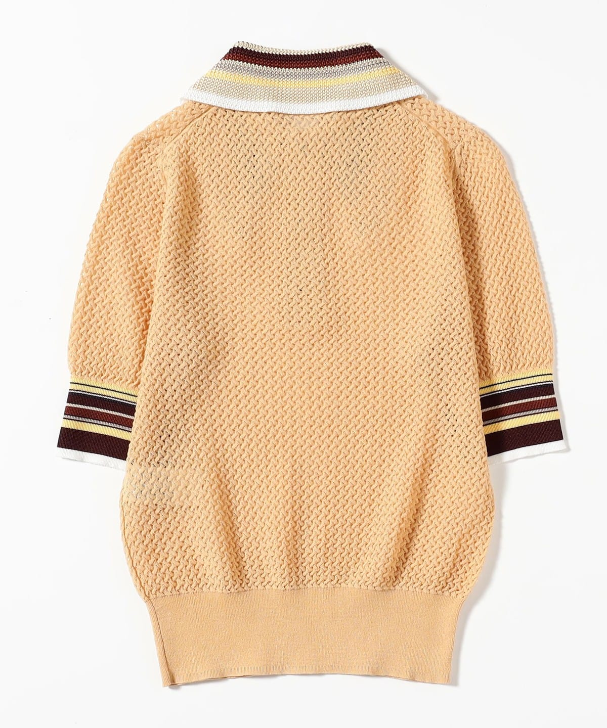 Ray BEAMS（レイ ビームス）TOGA PULLA / LACE KNIT POLO SHIRT