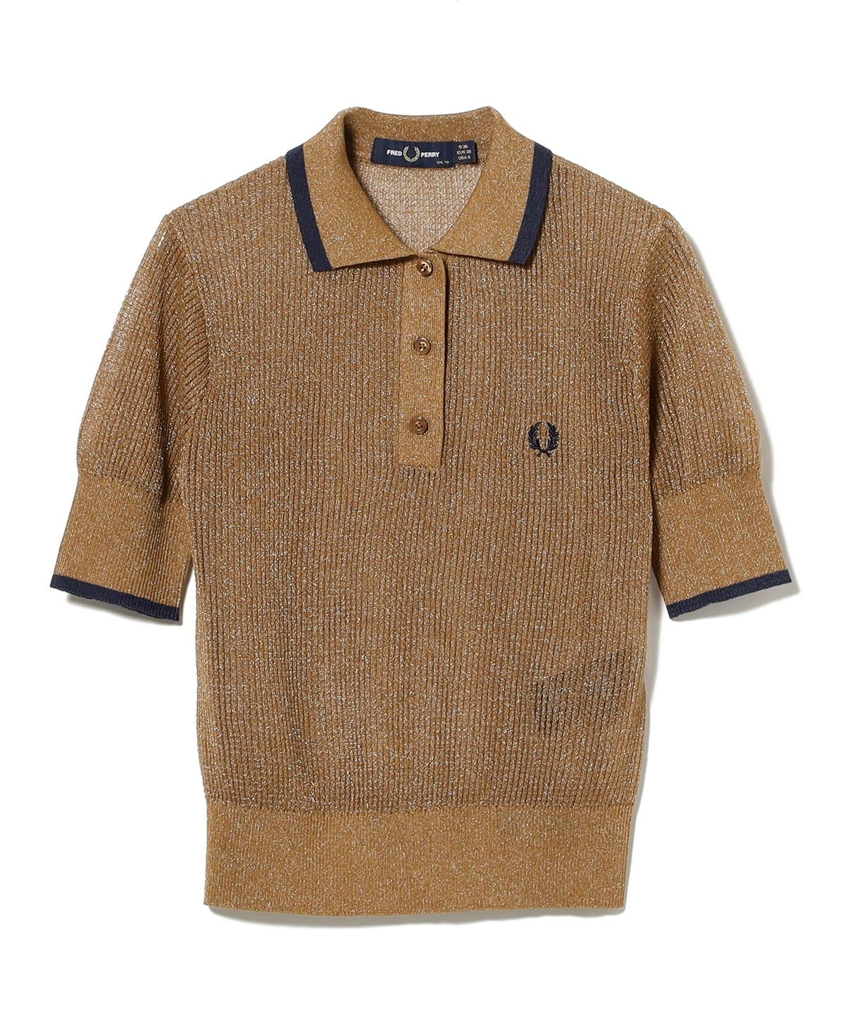 Ray BEAMS（レイ ビームス）【別注】FRED PERRY / リブ ニット